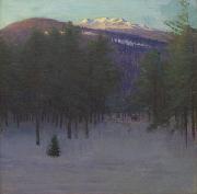 Abbott Handerson Thayer Monadnock in Winter, oil on canvas